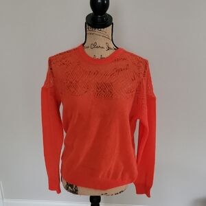Elegant Orange Women's Sweater